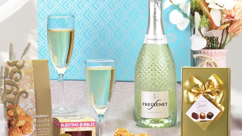 champagne gift set